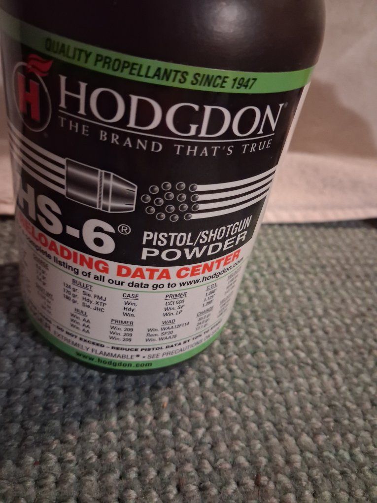 Hodgdon HS-6® Pistol/Shotgun Powder one pound