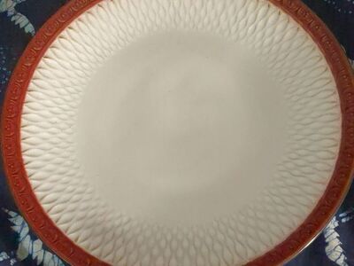 Gourmet basics by Mikasa dinner plate