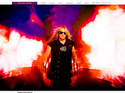 Sebastian Bach FRONT ROW