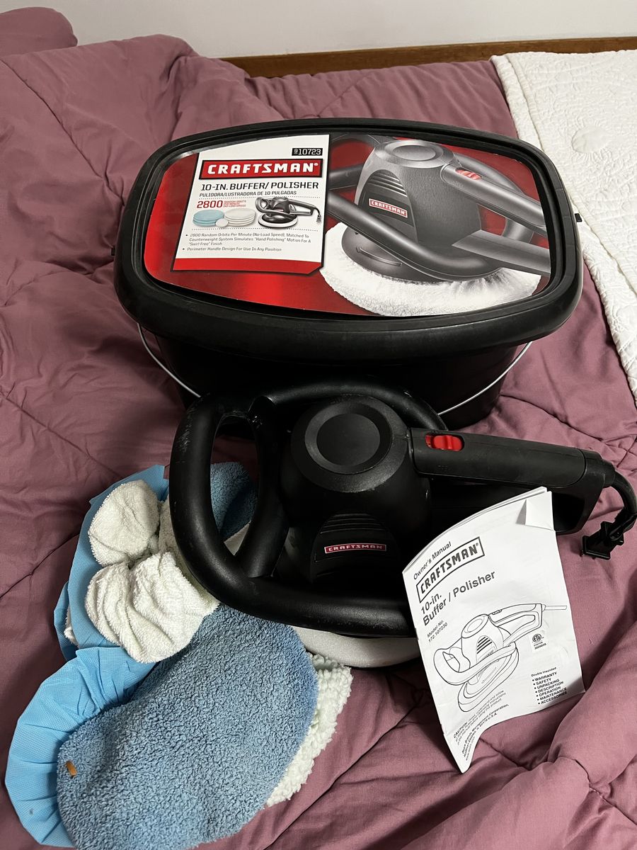 Craftsman 10” buffer polisher