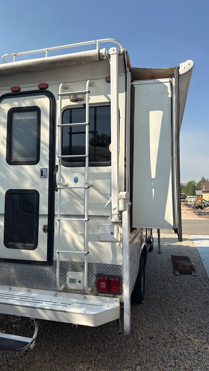 Truck and camper package