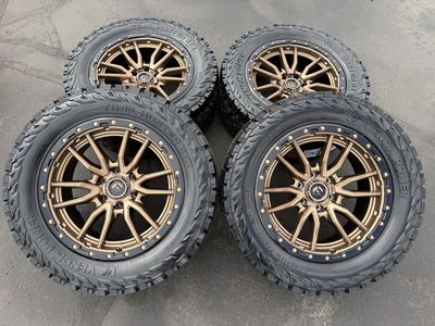 New 33x12.50r20 Venom ATX Bronze Fuel Rebel 6x5.5 Chevy Silverado 1500 GMC Sierra Toyota Tundra 6 lug wheels and tires