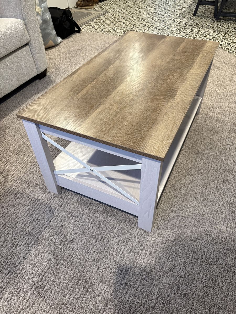 Farmhouse style coffee table
