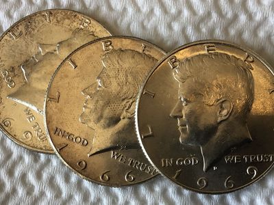 Kennedy 40% Silver Half-Dollar Coin Roll (20) circulated