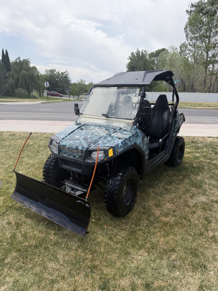 2009 Polaris RZR 800 4x4 EFI SNOWPLOW