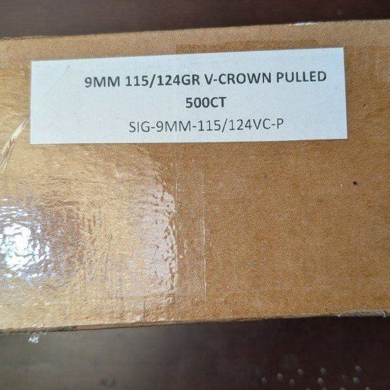 9MM 115/124gr V-Crown or 124 gr Gold dot Pulled Bullets