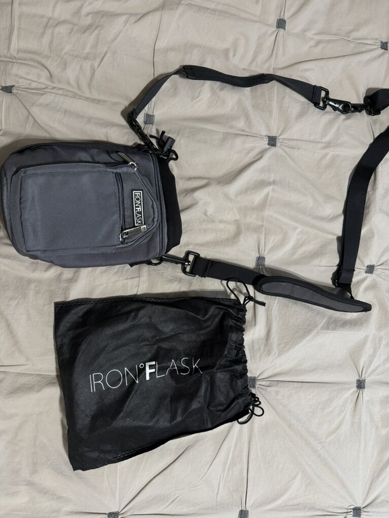 Iron Flask Cross Body Carrier