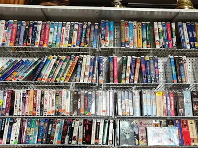 !!Thrift store for sale!!, wide range of clothing, dishes, VHS tapes, shelves, and more.