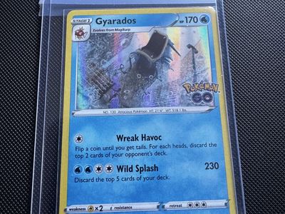 Gyarados 022/078 Holo Rare Pokemon GO TCG Card Near Mint