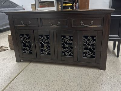 Entryway Cabinet -Color Espresso