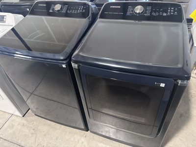 New 5.4cu.ft Washer&7.5cu.ft Electric Dryer Set
