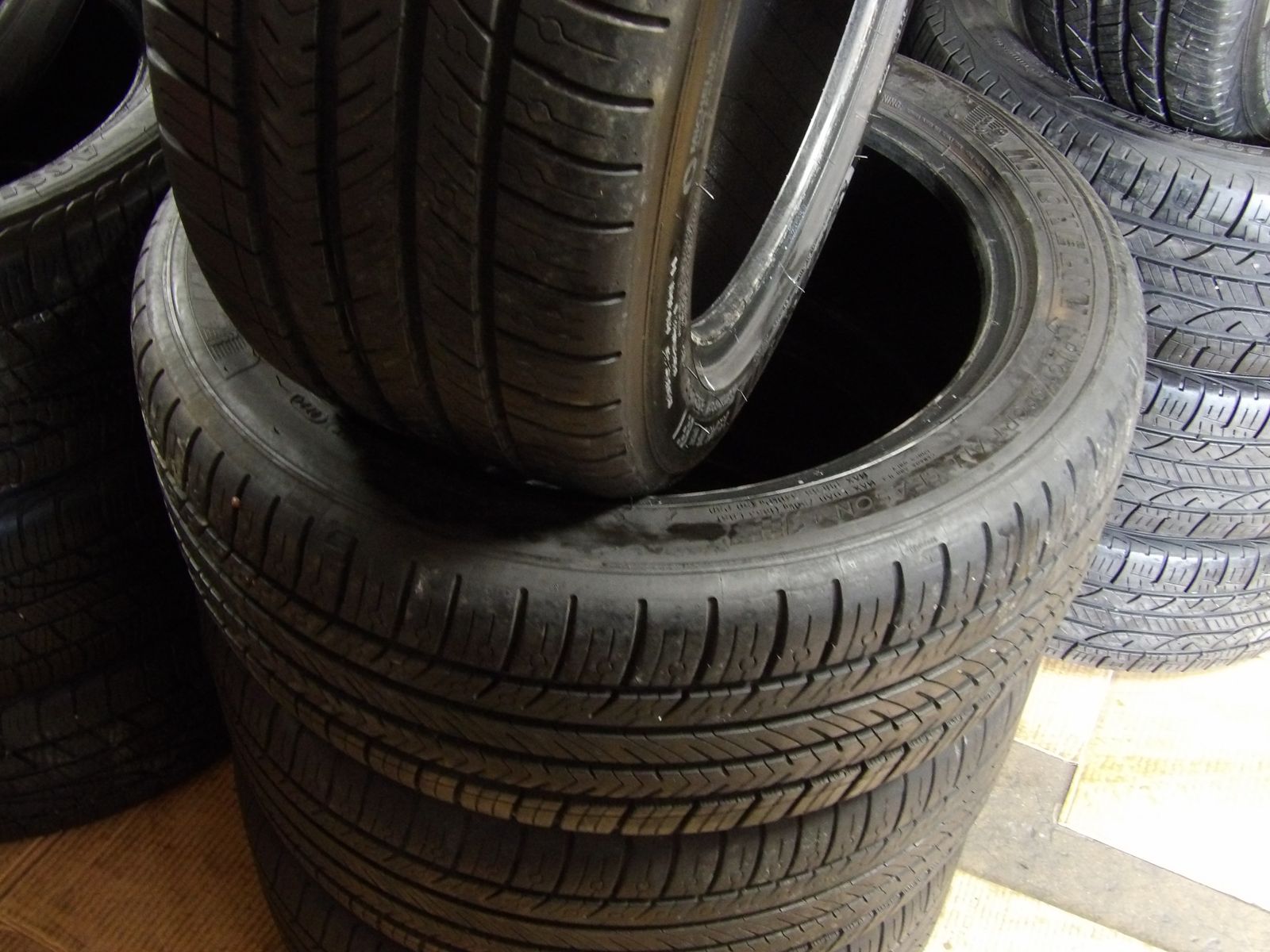 235/45R18 MICHELIN PILOT SPORT A/S SET OF USED TIRES