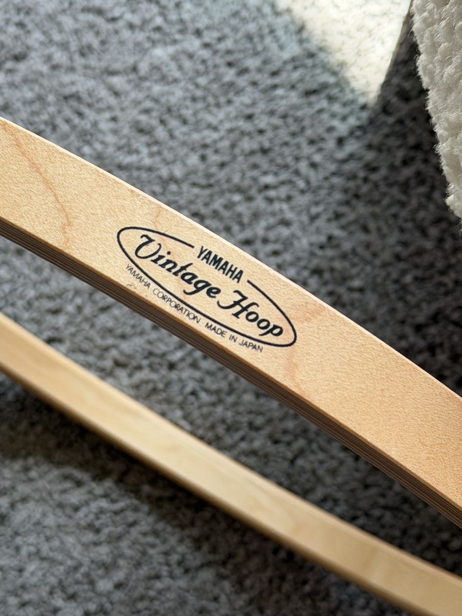 YAMAHA 13 Inch Vintage Wood Hoop 6 Lug