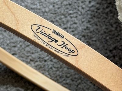 YAMAHA 13 Inch Vintage Wood Hoop 6 Lug