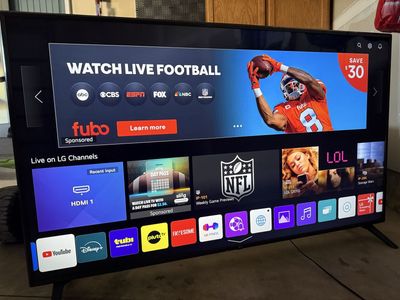 LG 55" Smart 4K TV
