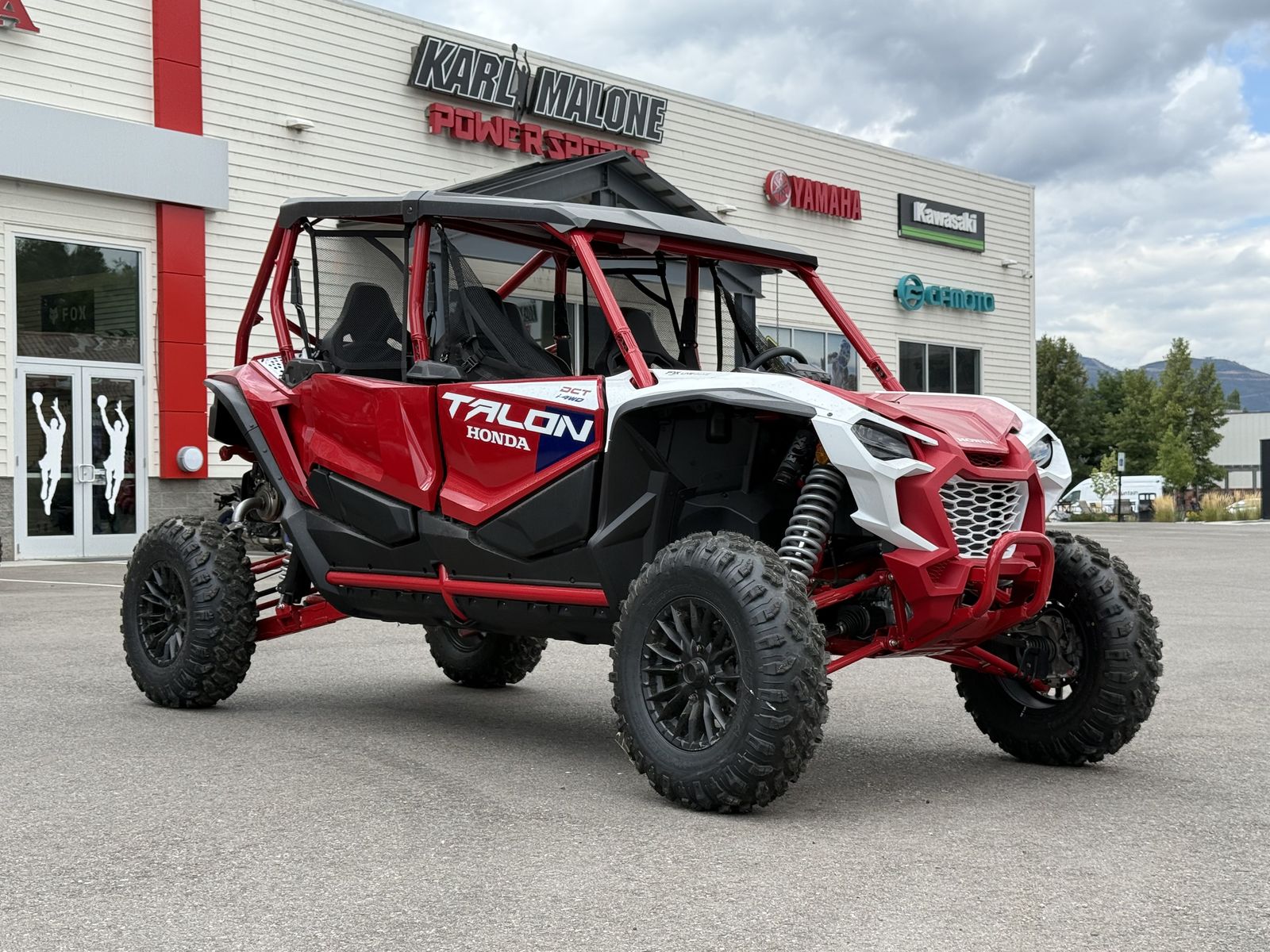 2026 HONDA TALON 1000R-4 FOX LIVE VALVE Pearl Red