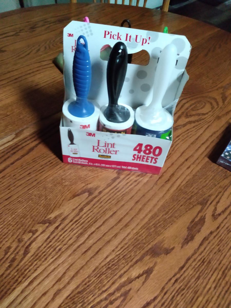 Lint Rollers 6 pack - 3M Scotch