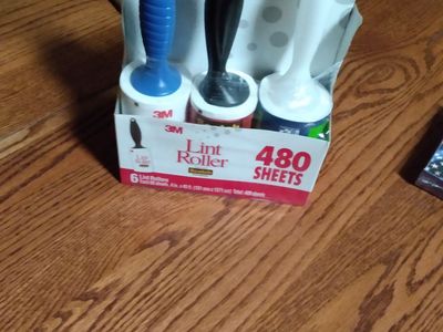 Lint Rollers 6 pack - 3M Scotch