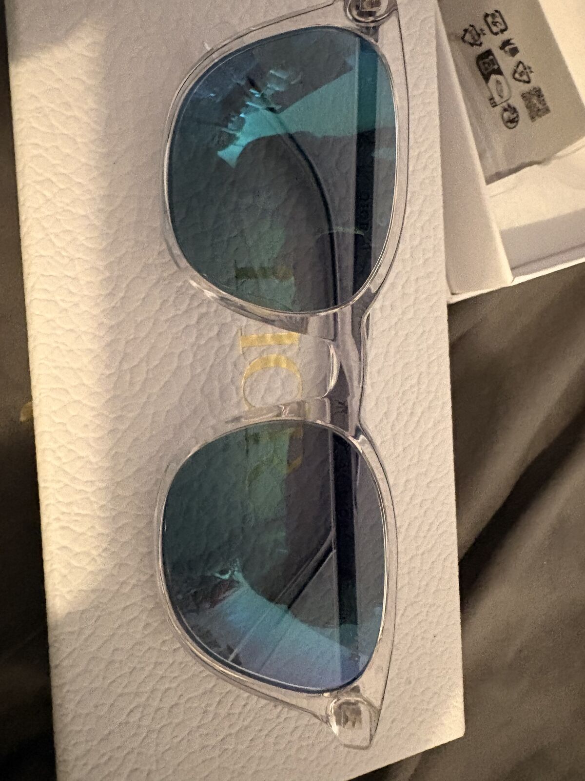 Sunglasses Blue Gray Color