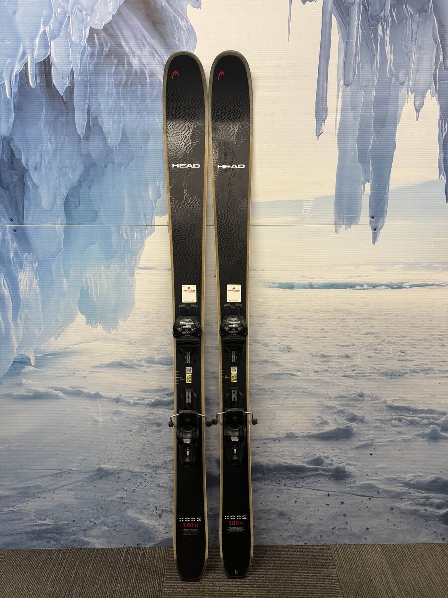 Lightly Used Head Kore 100 Ti 170cm Skis w/ Tyrolia Attack LYT 11 Bindings