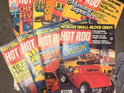 Vintage Hot-Rod Magazine Lot