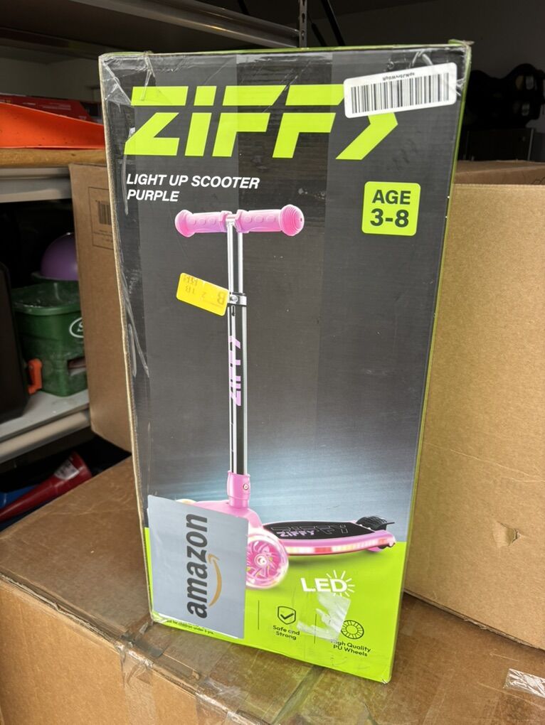 Kids LED Light-Up Scooter