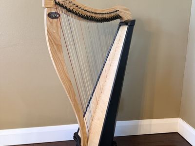 Harp - Dusty Strings Ravenna 26 w/ case and accessories