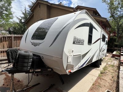 2016 Lance 23' Travel Trailer - Solar Equipped, 1 Slide Out, Sleeps 6, AC & Awning