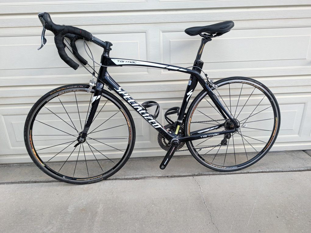 2007 Specialized Tarmac Pro Road Bike Carbon Fiber Size 56
