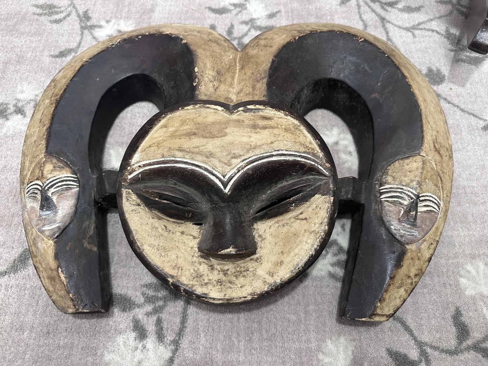 Trible African Mask