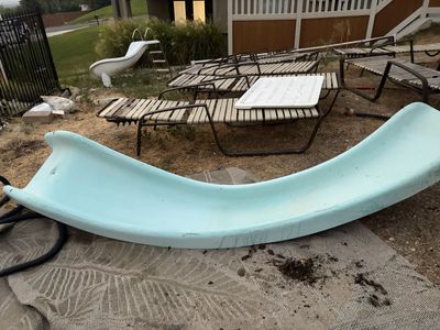 Used pool slide for In ground pool