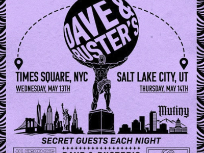 1 Ticket to DNB NL at Dave & Buster's - Secret Drum and Bass Concert
