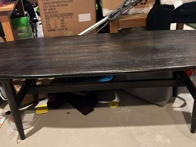 Handmade Black Table