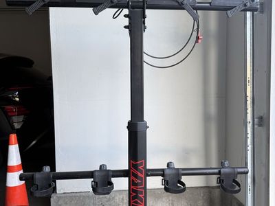 Yakima HangTight 4 Vertical Bike Rack – 2” Hitch – Includes Cable Lock