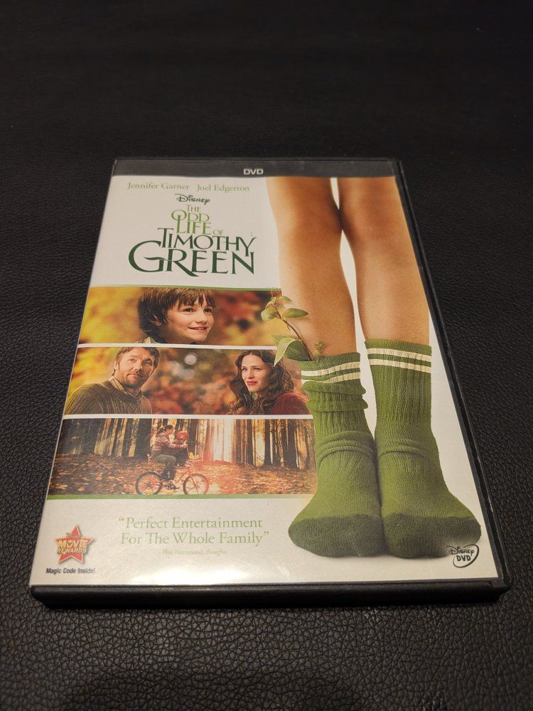 Disney The Odd Life of Timothy Green DVD - Jennifer Garner, Joel Edgerton - Family Movie