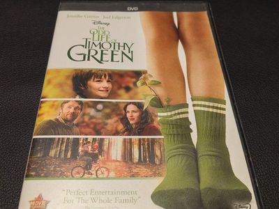 Disney The Odd Life of Timothy Green DVD - Jennifer Garner, Joel Edgerton - Family Movie