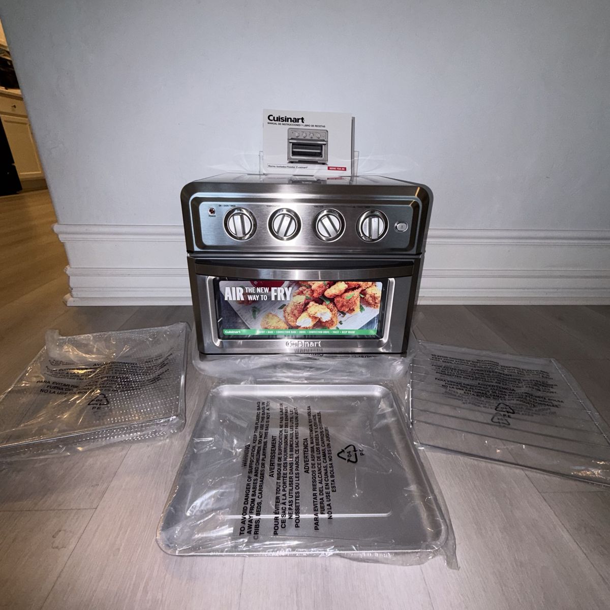 Cuisinart TOA–60 Air Fryer Convention Toaster Oven
