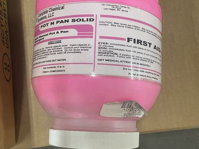 Concentrated Solid Pot & Pan Cleaner - 5 lb Capsule