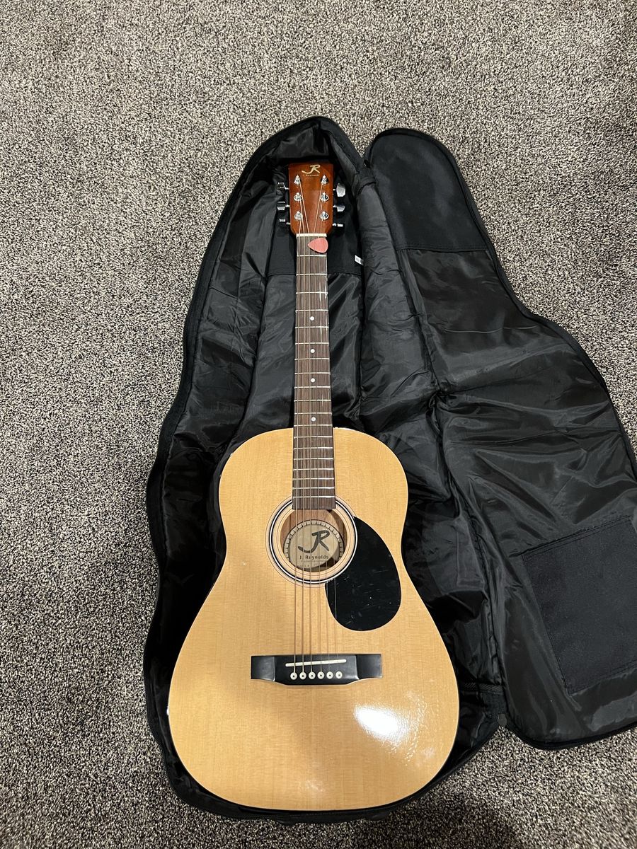 J. Reynolds Acoustic Guitar - Natural Wood Finish
