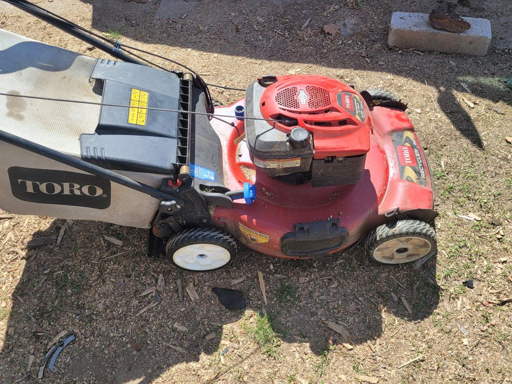 Toro lawnmower