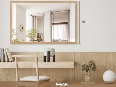 Brand New TheiaMo Solid Wood Mirror