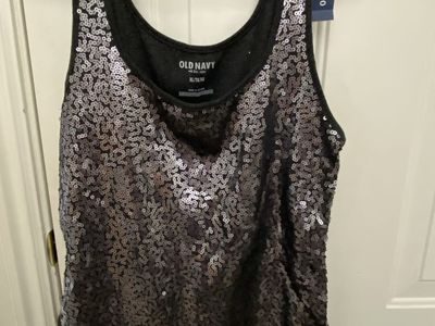 Old Navy sequined tank top
