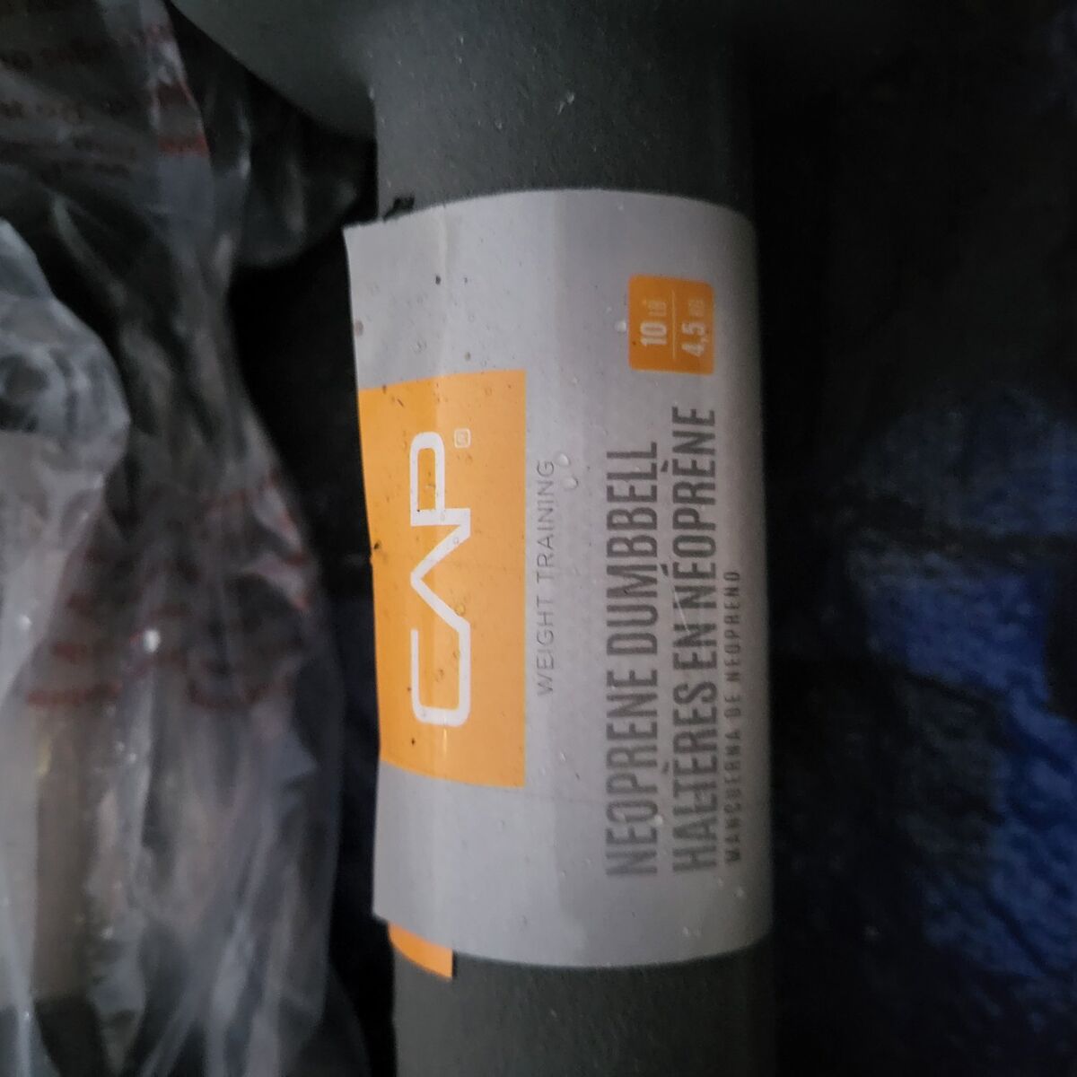 steel weights, rubber coated, new