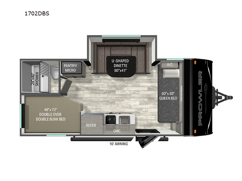 New 2027 Heartland Prowler 1702DBS