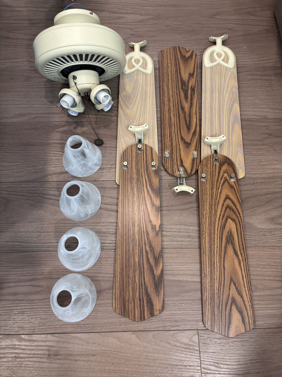 Ceiling Fan 52” Perfect If You Need To Cool Down!
