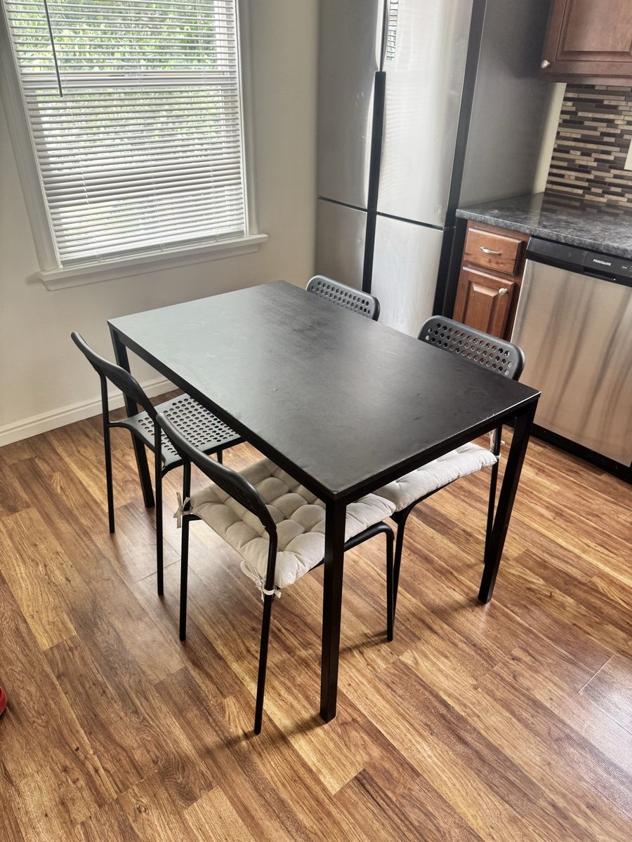 IKEA SANDSBERG Dining Table and Chairs
