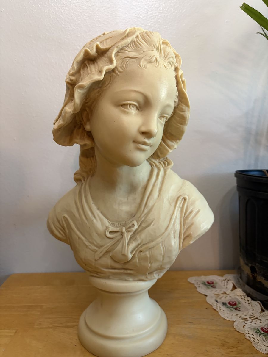 Vintage Marble Statue Figurine