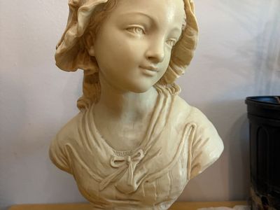 Vintage Marble Statue Figurine