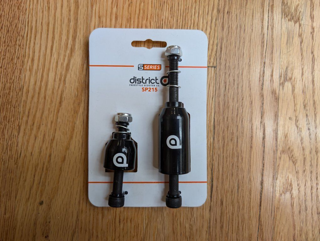 Pro Scooter Pegs - Black and Grey