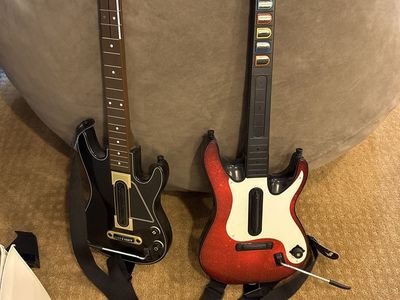 2 Guitar Hero Guitars